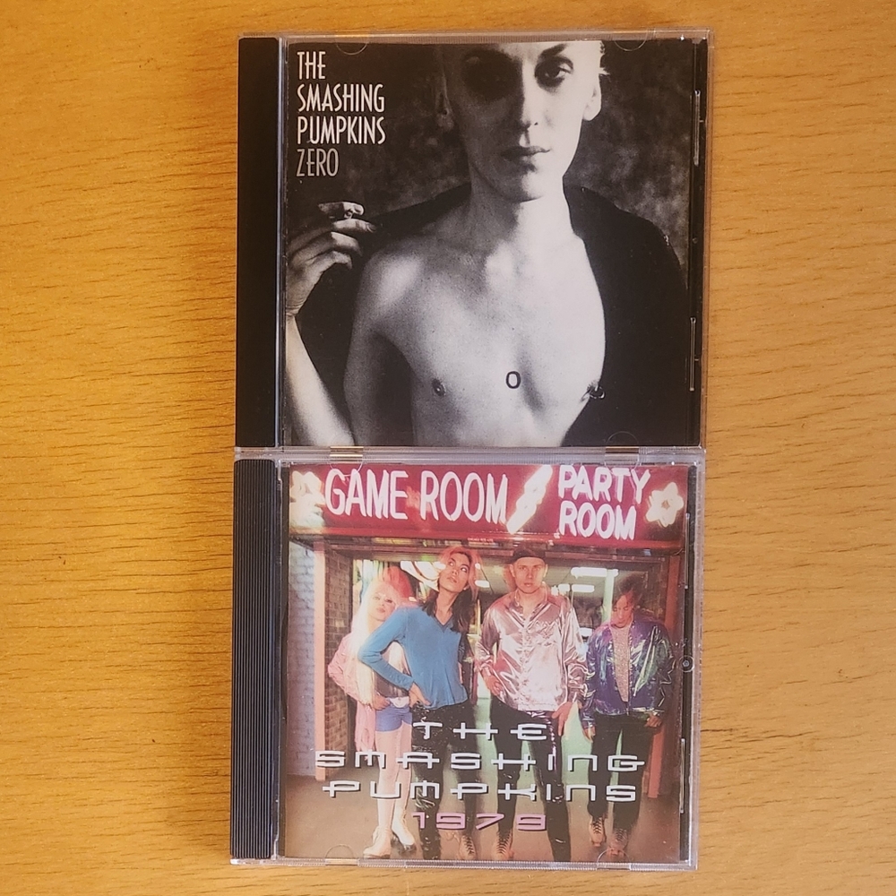 Smashing Pumpkins "Zero", "1979" - 1990s CD Singles (Lot of 2) 